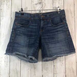 J.Crew Cut Off Frayed Hem Shorts 28